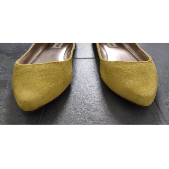 Steve Madden Haanna yellow suede flats - 8 - Picture 6 of 9